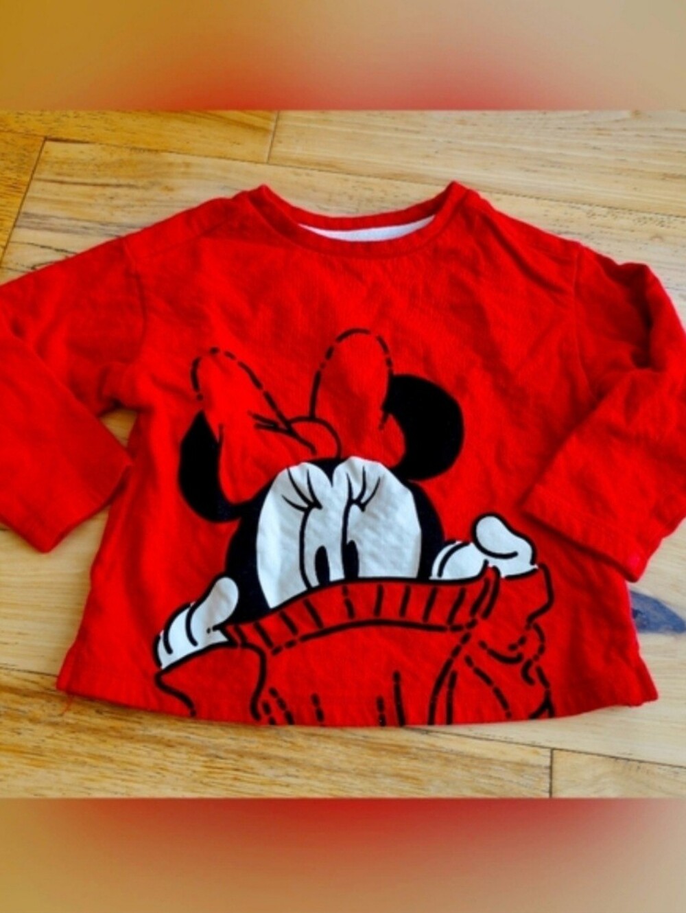 4t gap Disney Kids Red Minnie Mouse Shirt